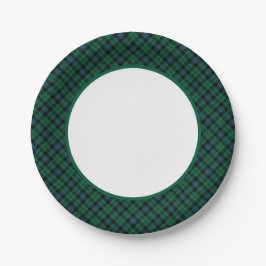 MacKay Clan Tartan Border Pappteller