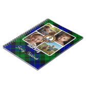 MacKay Familienfoto-Collage Notizblock (Linke Seite)