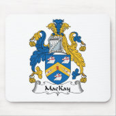 MacKay Familienwappen Mousepad (Vorne)
