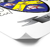 MacKay-Familienwappen-Wappen Poster (Ecke)