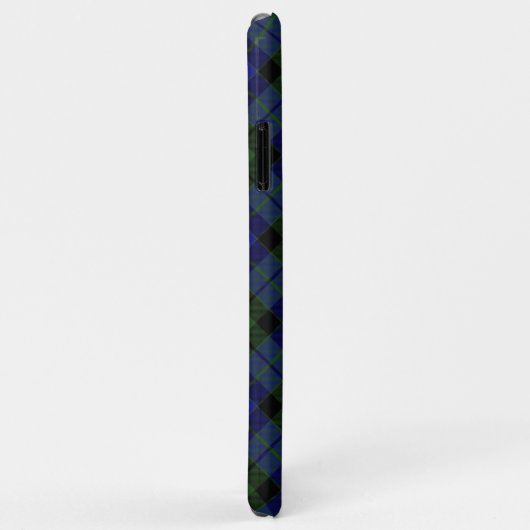 MacKay Green Scottish Clan Tartan Kariert Case-Mate iPhone Hülle (Hinten/Rechts)