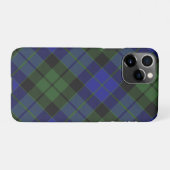 MacKay Green Scottish Clan Tartan Kariert iPhone Hülle (Rückseite (Horizontal))