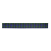 MacKay Green Scottish Clan Tartan Kariert Satinband (Vorderseite)