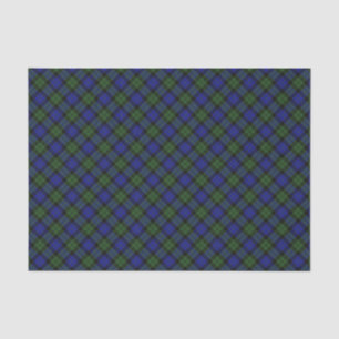 MacKay Green Scottish Clan Tartan Kariert Seidenpapier