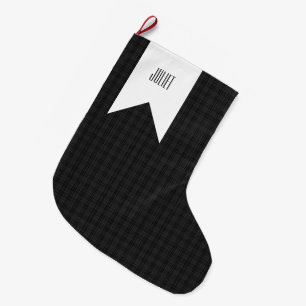 MacKay Marled Tartan Kariertes schottisches Muster Großer Weihnachtsstrumpf