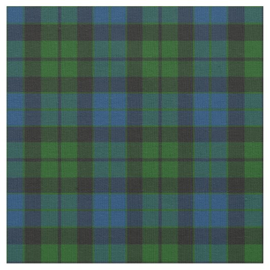 MacKay Modern Tartan Stoff (Nahaufnahme)