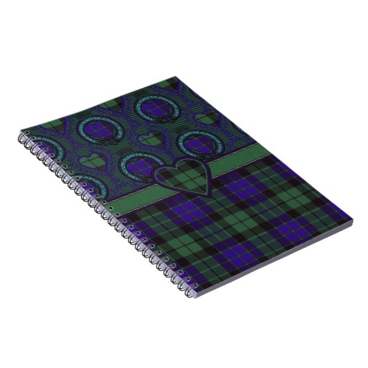 Mackay Scottish Tartan Notizblock (Rechte Seite)