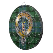 MacKay Tartan & Abzeichen Dartscheibe (Vorderseite rechts)