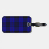 MacKay Tartan Blau kariert Gepäckanhänger