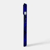 MacKay Tartan Blau kariert iPhone 15 Hülle (Linke Seite)