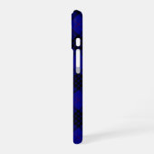 MacKay Tartan Blau kariert iPhone 16 Hülle (Linke Seite)