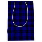 MacKay Tartan Blau kariert Mittlere Geschenktüte (Vorderseite)