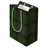 MacKay Tartan Mittlere Geschenktüte (Rückseite Schrägansicht)