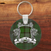MacKay Tartan Shield Schlüsselanhänger (Vorderseite)