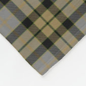 MacKay verwitterte Tartan Fleecedecke (Ecke)
