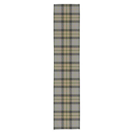 MacKay verwitterte Tartan Kurzer Tischläufer (Vorderseite)