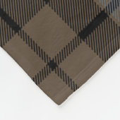 MacKay Weathered Clan Abzeichen Tartan Kariert Fleecedecke (Ecke)