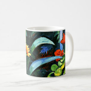 Macke - Blume im Garten Kaffeetasse