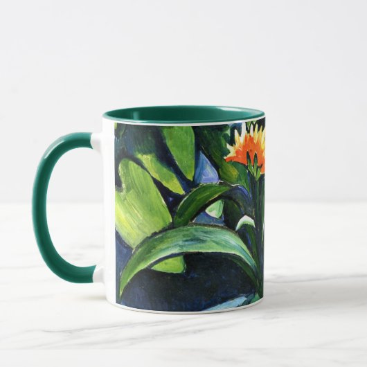 Macke - Blume im Garten, Tasse (Links)