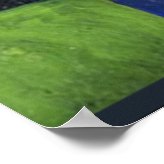 Macke - Farbige formen III, abstrakte Kunstwerke, Poster (Ecke)