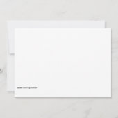 Macke - Katze auf dem grünen Kissen, Karte (Rückseite)