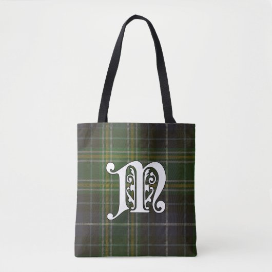MacKellar Clan Tartan Monogram Tasche (Vorderseite)