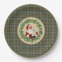 MacKellar Clan Tartan und Santa Wreath