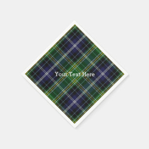 MacKellar Tartan Kariert Paper Napkins Serviette