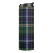 MacKellar Tartan Karierter, benutzerdefinierter Th Thermosbecher (Nach links gedreht)