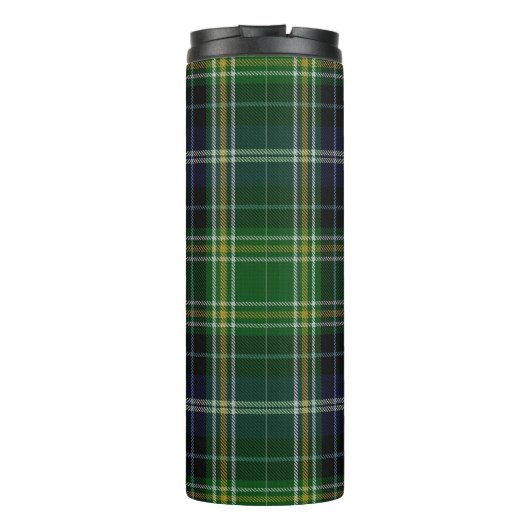 MacKellar Tartan Karierter, benutzerdefinierter Th Thermosbecher (Rückseite)