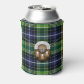MacKellar Tartan und Sporran Dosenkühler (Kanne Rückseite)