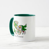 MacKenna-Wappen Tasse (Vorderseite Links)