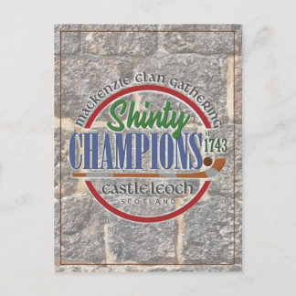 MacKenzie Ansammlung Shinty Outlandish Postcard Postkarte