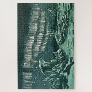 MacKenzie - Aurora Borealis in hohen Breiten Puzzle