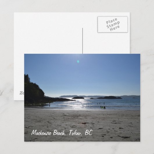 Mackenzie Beach Sunset Postkarte (Vorne/Hinten)