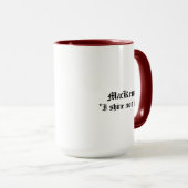 MacKenzie Clan Abzeichen Combo 15oz Tasse (VorderseiteRechts)