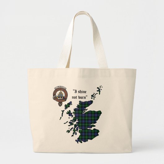 MacKenzie Clan Abzeichen Jumbo Tasche (Vorne)