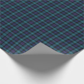 Mackenzie Clan Modern Tartan Geschenkpapier (Ecke)