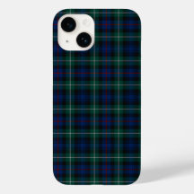 Mackenzie Clan Royal Blue und Forest Green Tartan