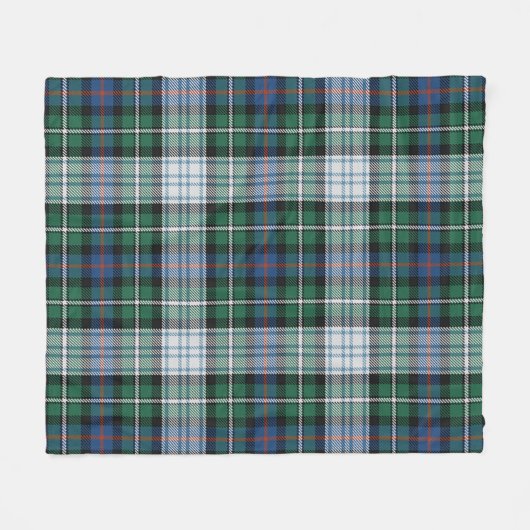 MacKenzie Dress Ancient Kariert Fleecedecke (Vorderseite (Horizontal))