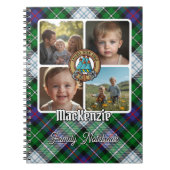 MacKenzie Familienfoto-Collage Notizblock (Vorderseite)