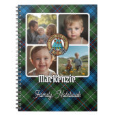 MacKenzie Familienfoto-Collage Notizblock (Vorderseite)