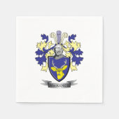 MacKenzie-Familienwappen-Wappen Serviette (Vorderseite)