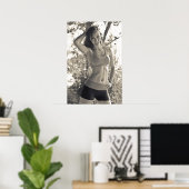 Mackenzie K. Fitness Poster (Heimbüro)