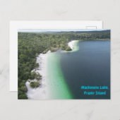 Mackenzie Lake, Fraser Island Postkarte (Vorne/Hinten)