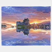 MacKenzie, McRae Scottish Clan Eilean Donan Castle Fleecedecke (Vorderseite (Horizontal))