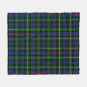 MacKenzie Modern Kariert Fleecedecke (Vorderseite (Horizontal))