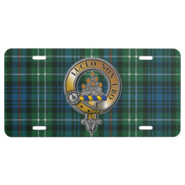 MacKenzie Tartan & Abzeichen US Nummernschild