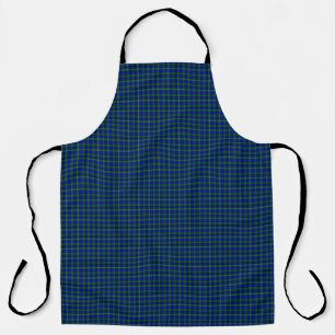 MacKenzie-Tartan blau grün kariert Schürze