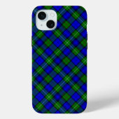 MacKenzie tartan blau kariert Case-Mate iPhone Hülle (Rückseite)
